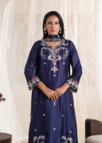 Malka Blue Kaftan
