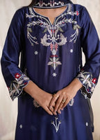 Malka Blue Kaftan