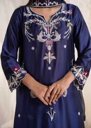 Malka Blue Kaftan
