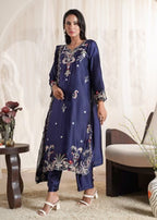 Malka Blue Kaftan