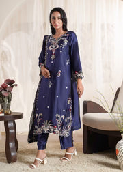 Malka Blue Kaftan