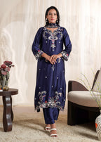 Malka Blue Kaftan