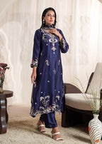 Malka Blue Kaftan