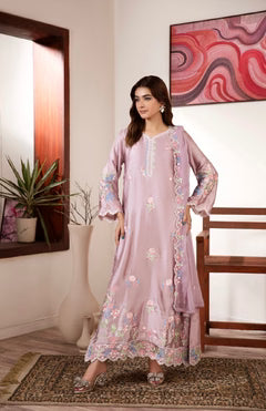 Ranjha kaftan Lilac