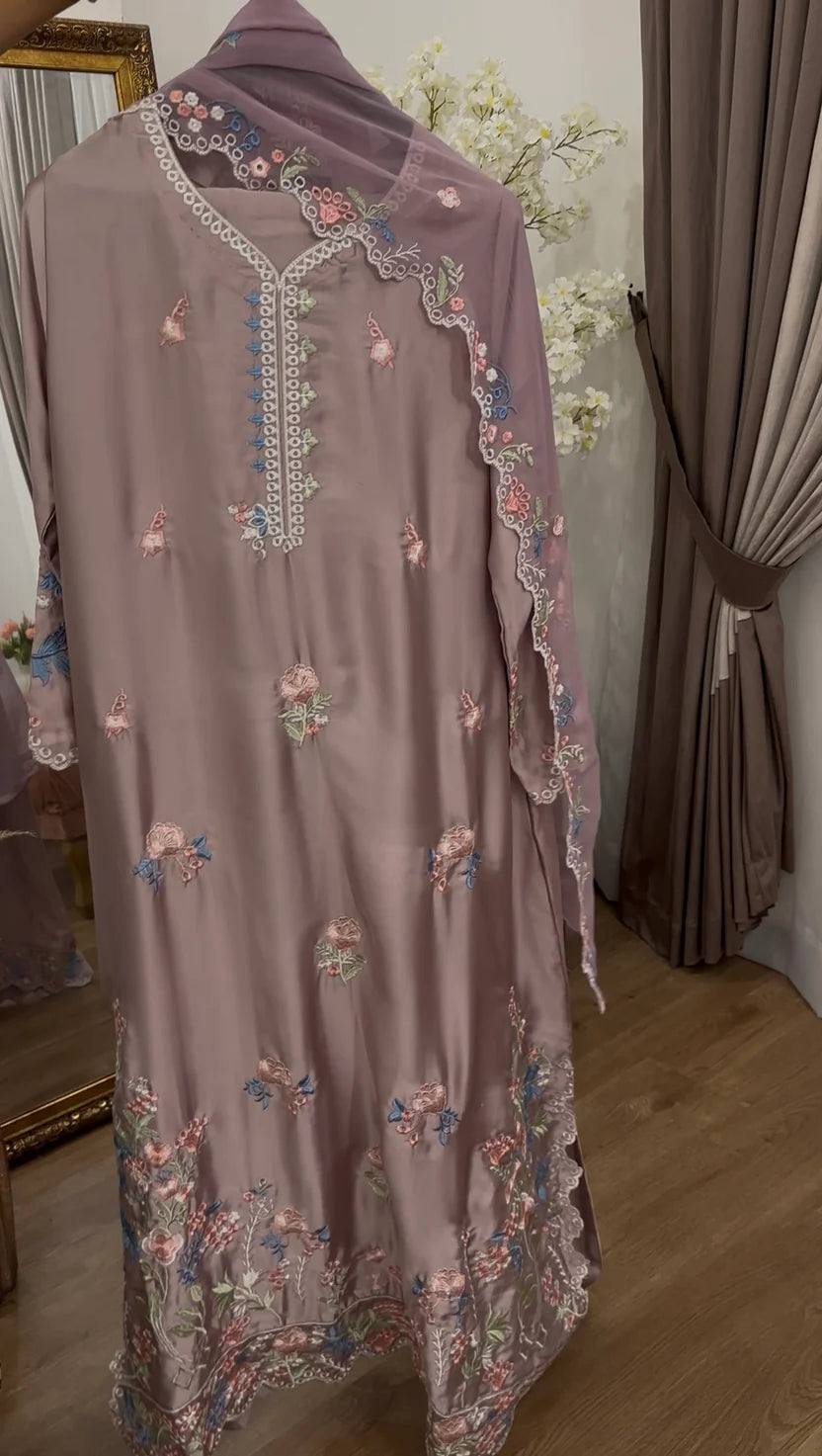 Ranjha kaftan Lilac