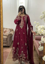 Virsa Kaftan – Hotpink